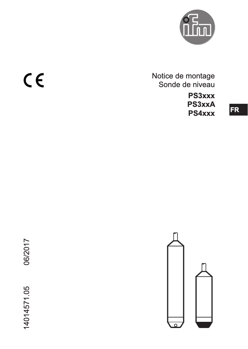 Page n°1 - Manuel utilisateur IFM PS4208