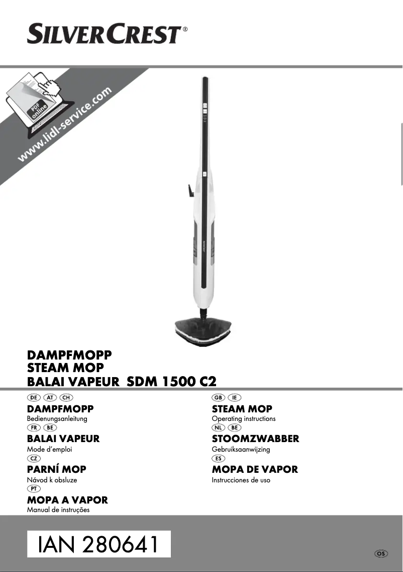 Image de la première page du manuel de l'appareil SDM 1500 C2