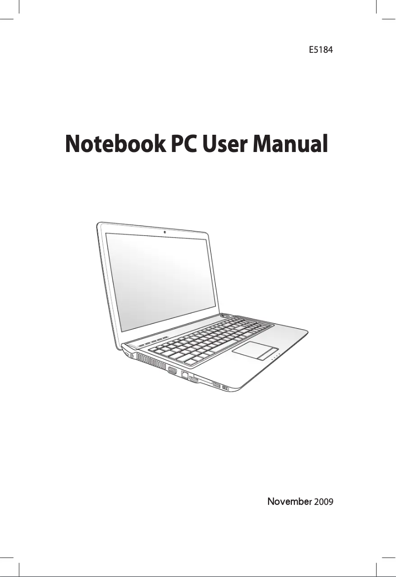 Page 1 de la notice Manuel utilisateur Asus N61Jv