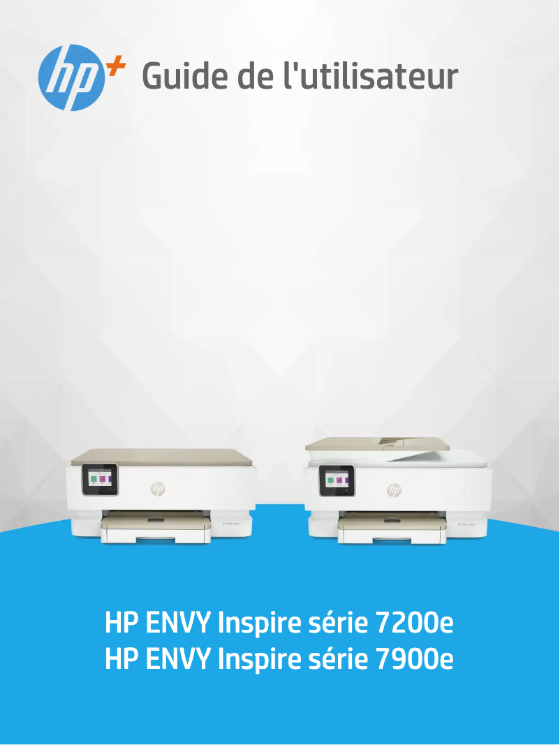 Page n°1 - Manuel utilisateur HP ENVY Inspire 7924e