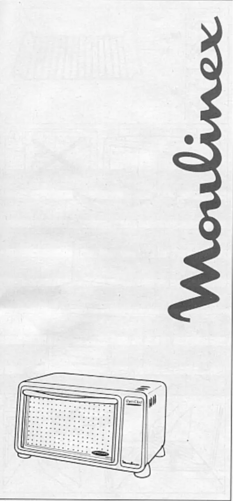 Page 1 de la notice Manuel utilisateur Moulinex Optichef A BH3