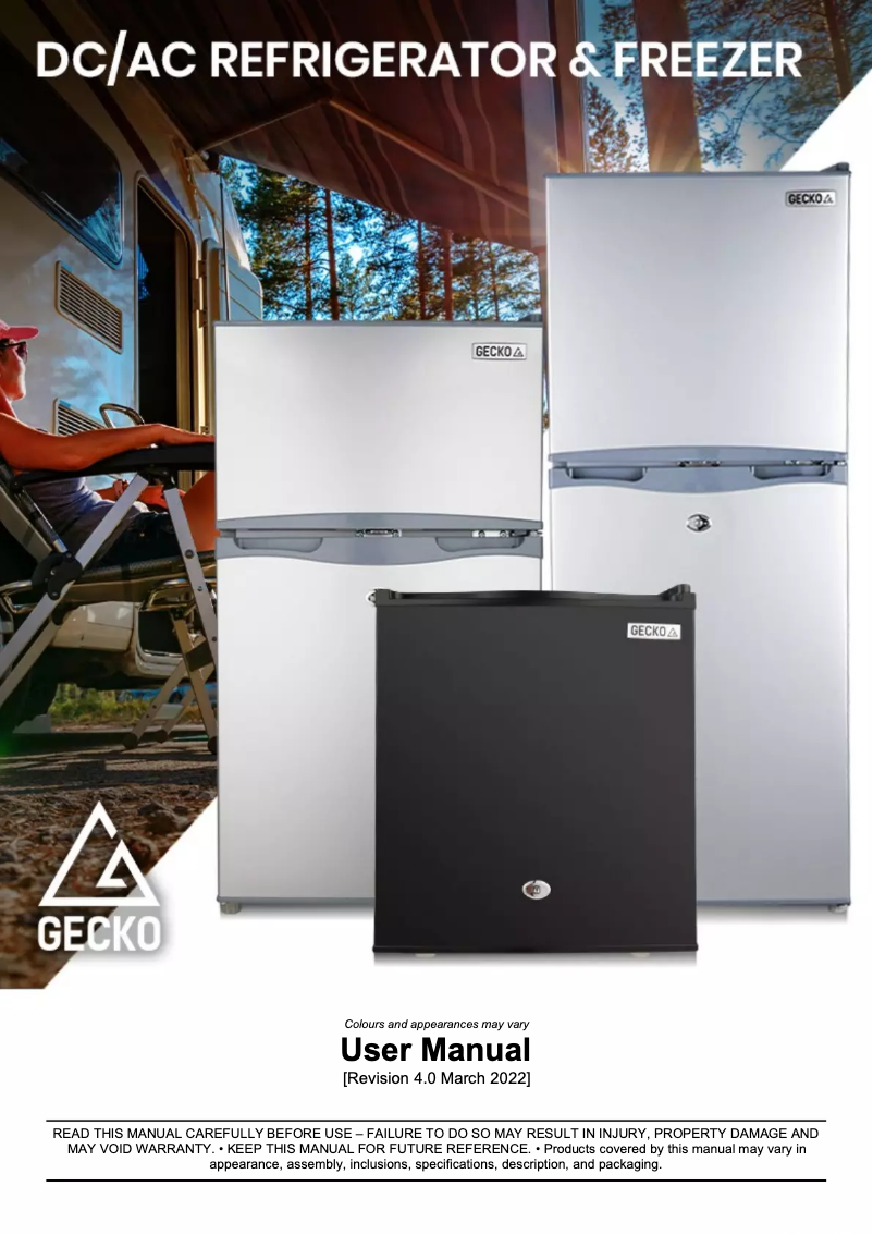 Image de la première page du manuel de l'appareil GKFF-06S