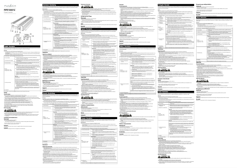 Image de la première page du manuel de l'appareil PIPS100024