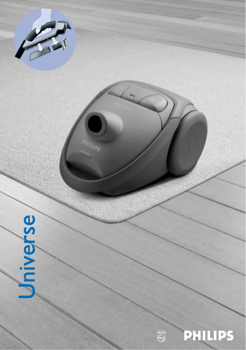 Page n°1 - Manuel utilisateur Philips Universe FC9015