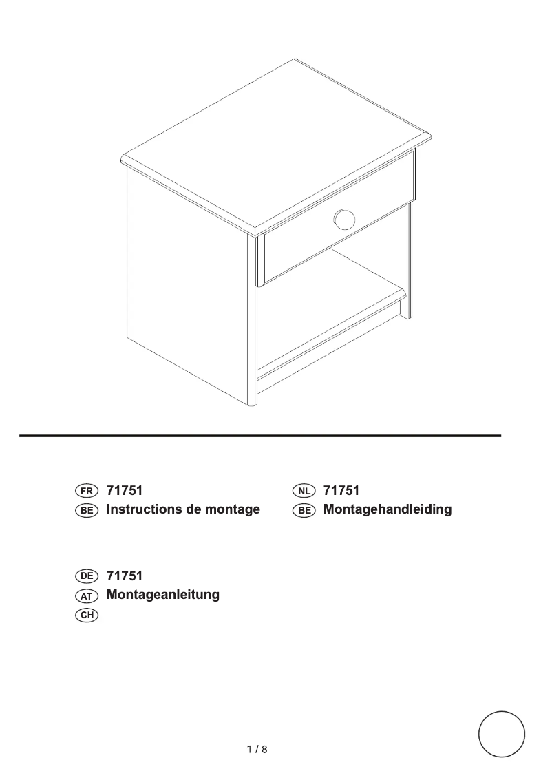 Page 1 de la notice Manuel utilisateur Livarno Lux IAN 71751