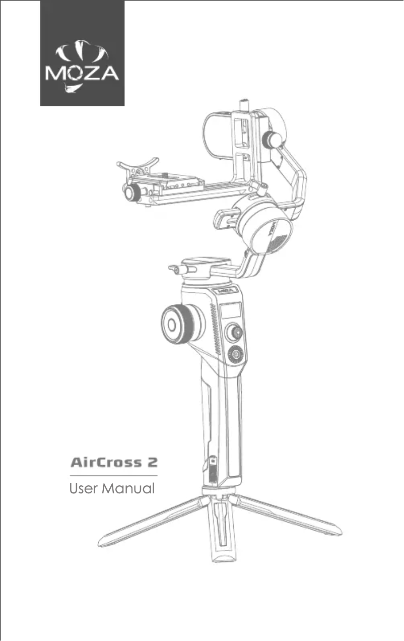 Page n°1 - Manuel utilisateur Moza AirCross 2
