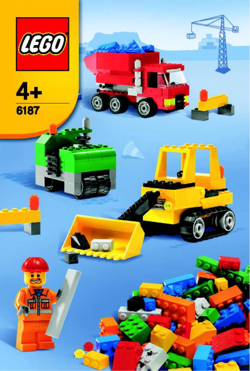 Page 1 de la notice Manuel utilisateur Lego ® Road Construction Set