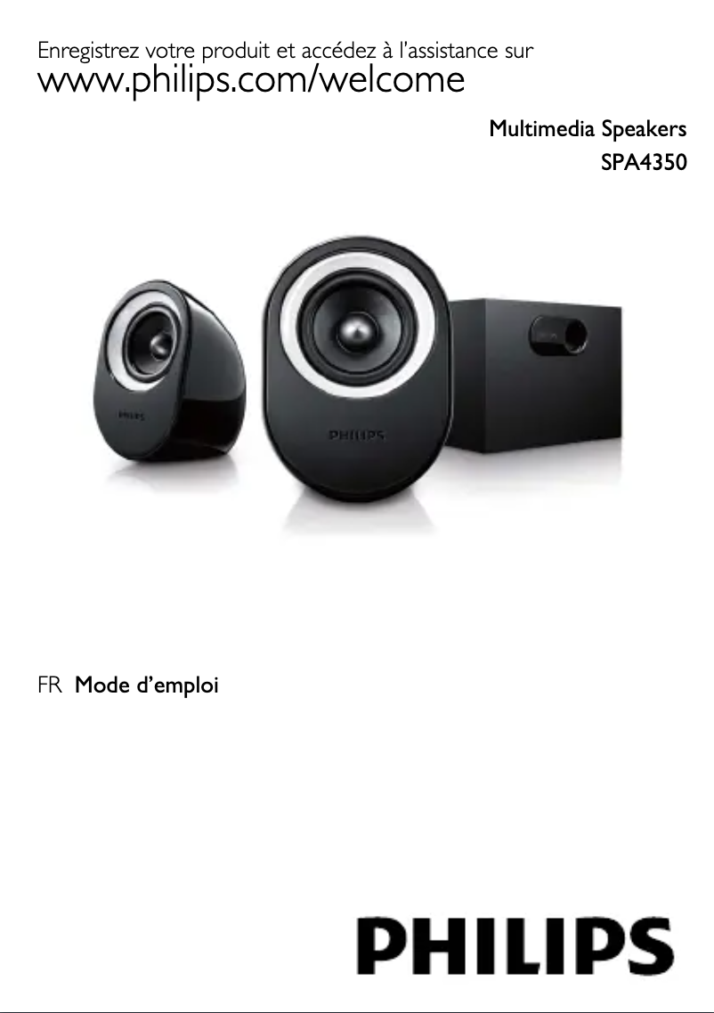 Página 1 del manual Manual de usuario Philips SPA4350