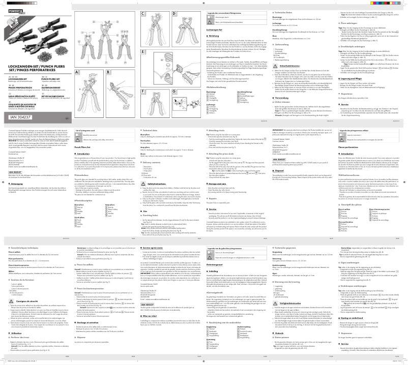 Página 1 del manual Manual de usuario Powerfix IAN 104883