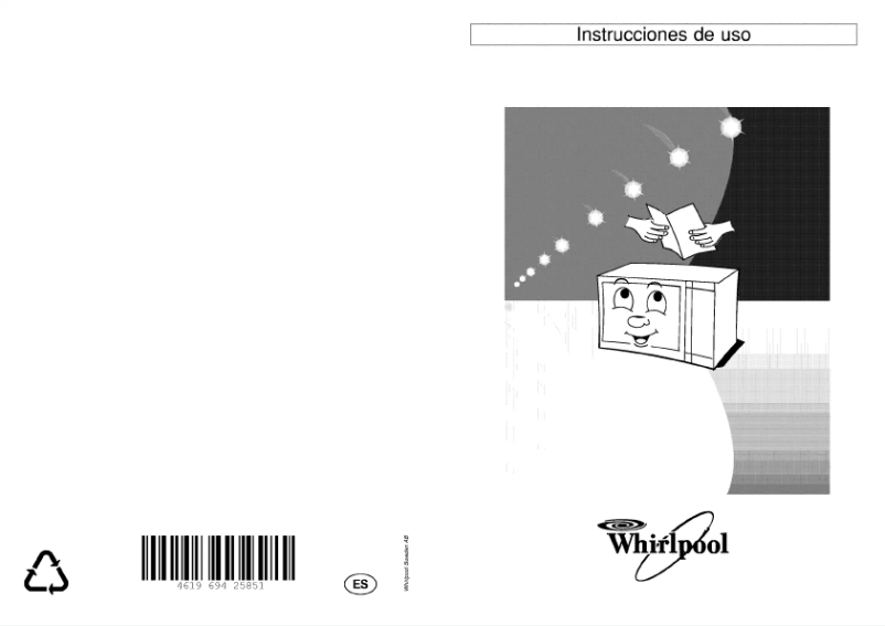 Página 1 del manual Manual de usuario Whirlpool MT 275/Blanc