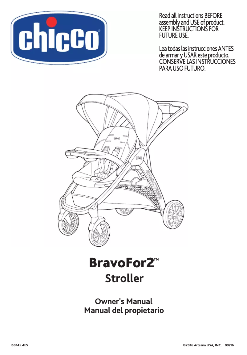 Página 1 del manual Manual de usuario Chicco BravoFor2