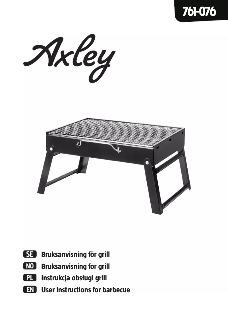 Página 1 del manual Manual de usuario Axley 761-076