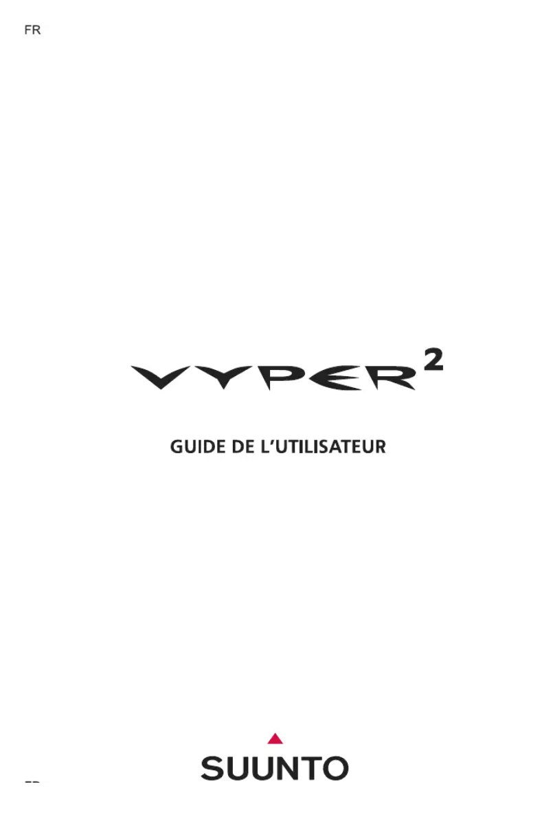 Image de la première page du manuel de l'appareil Vyper 2