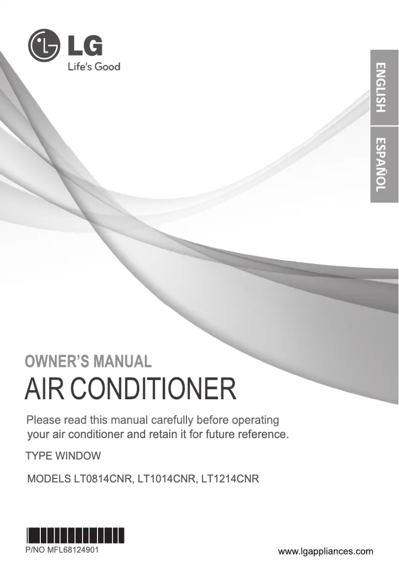 Image de la première page du manuel de l'appareil LT1014CNR