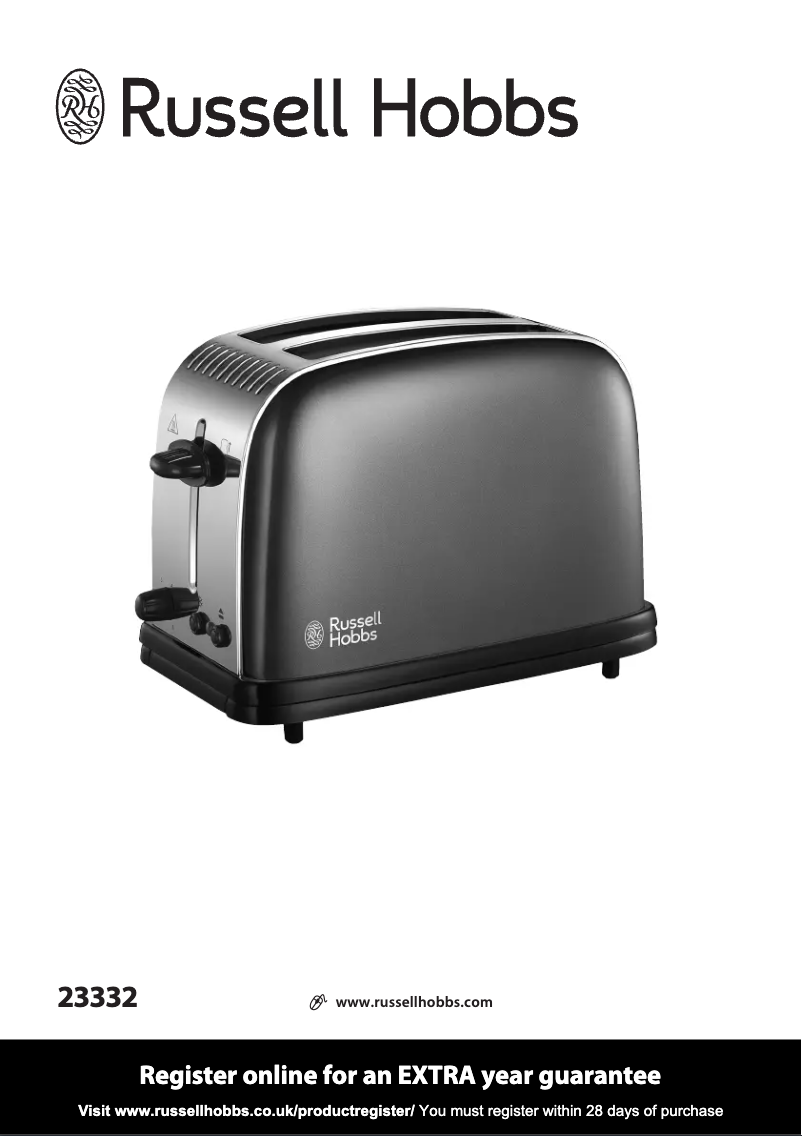 Image de la première page du manuel de l'appareil 23332