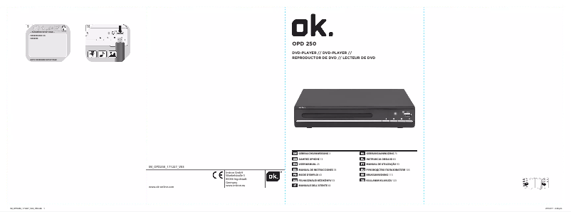 Página 1 del manual Manual de usuario OK OPD 250