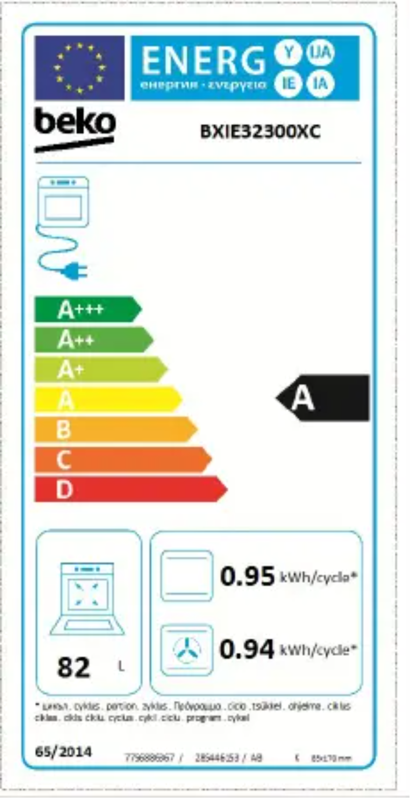 Image de la première page du manuel de l'appareil BXIE32300