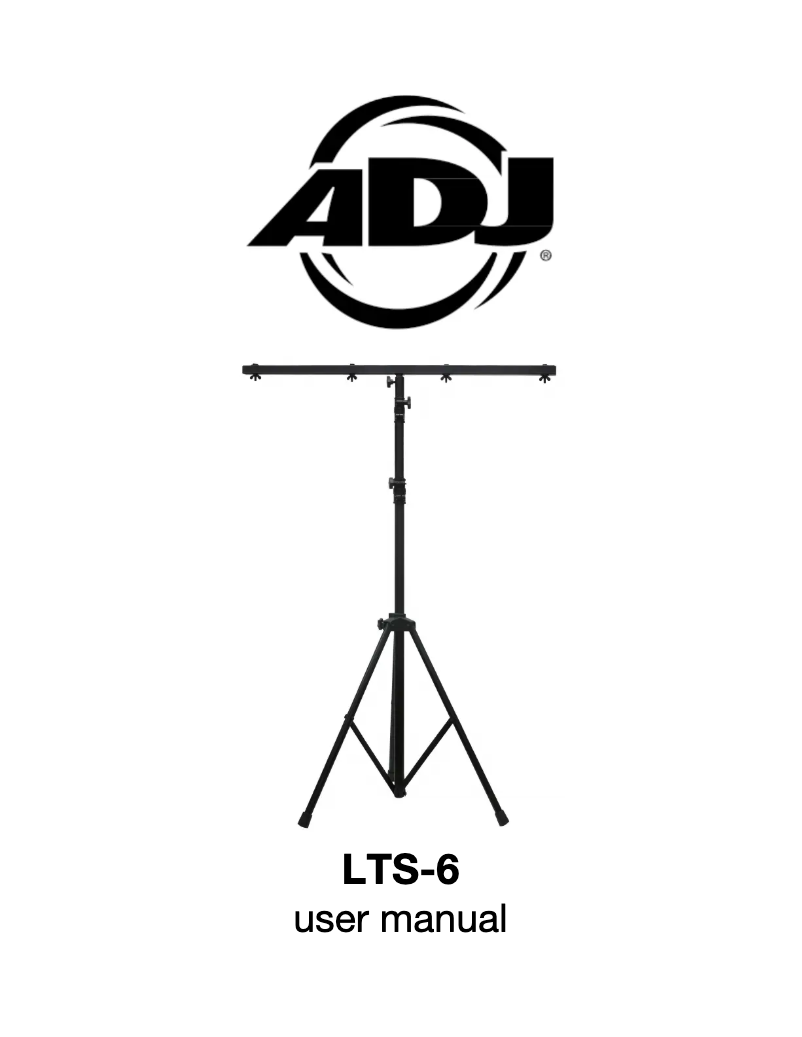 Página 1 del manual Manual de usuario American DJ LTS-6
