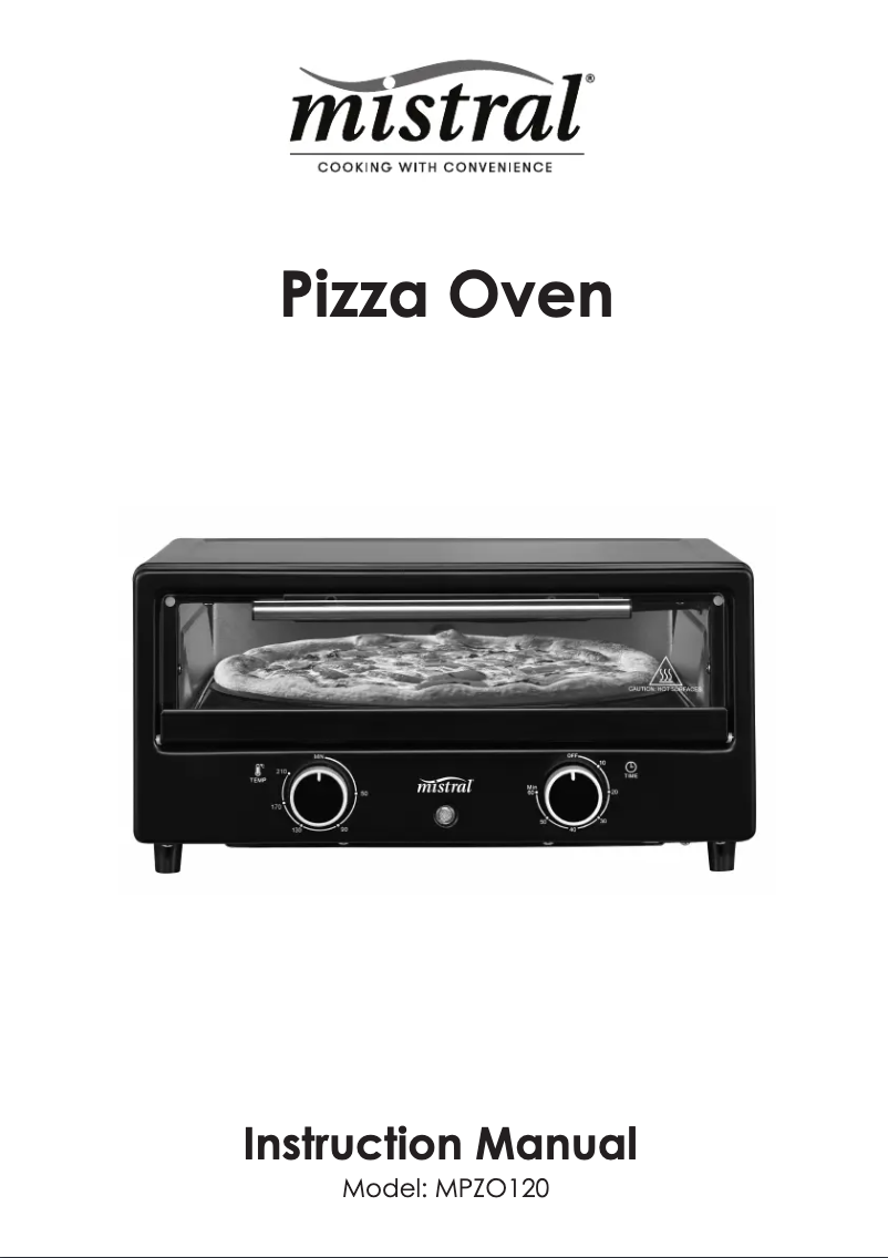 Página 1 del manual Manual de usuario Mistral MPZO120