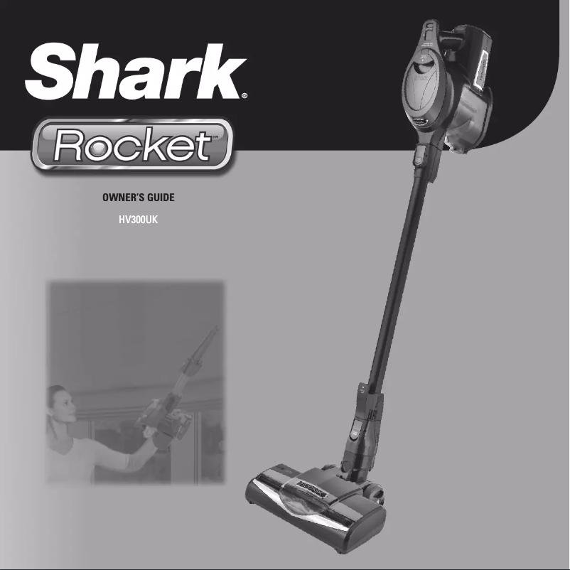 Page 1 de la notice Manuel utilisateur Shark Rocket Light HV300UK