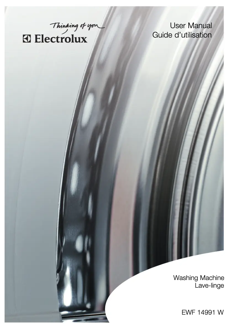 Page n°1 - Manuel utilisateur Electrolux EWN 14991 W