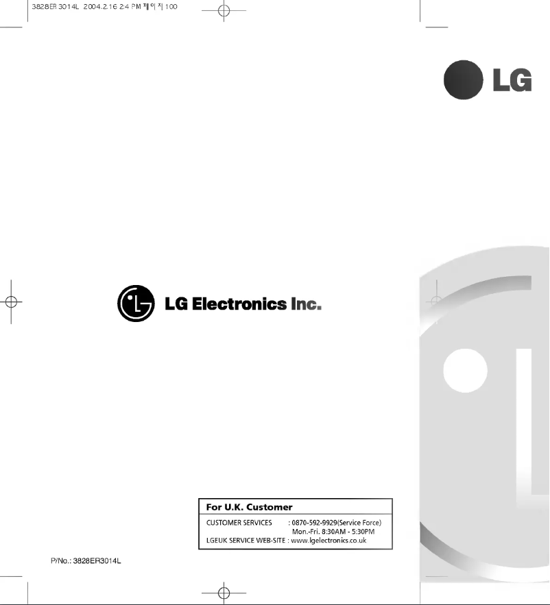 Page 1 de la notice Manuel utilisateur LG WD-10170TD