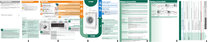 Page n°1 - Manuel utilisateur Siemens WM16S443FG
