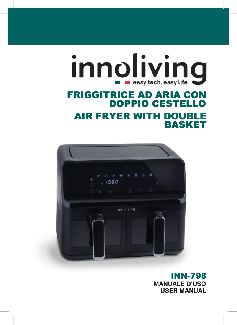 Page n°1 - Manuel utilisateur Innoliving INN-798