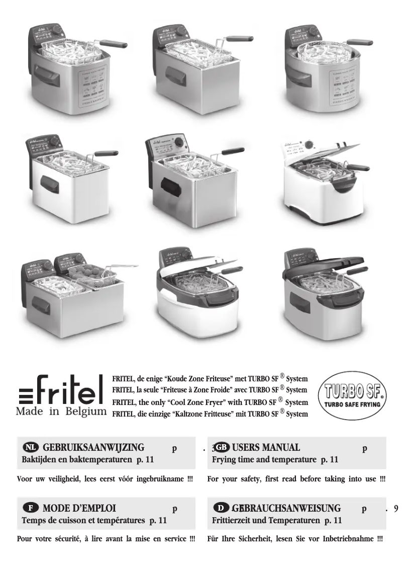 Page 1 de la notice Manuel utilisateur Fritel TSF 3620