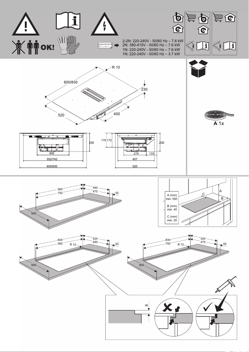 Page n°1 - Manuel utilisateur Thermex Sirocco II