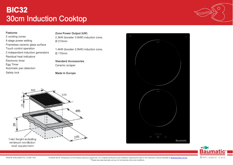 Image de la première page du manuel de l'appareil BIC32