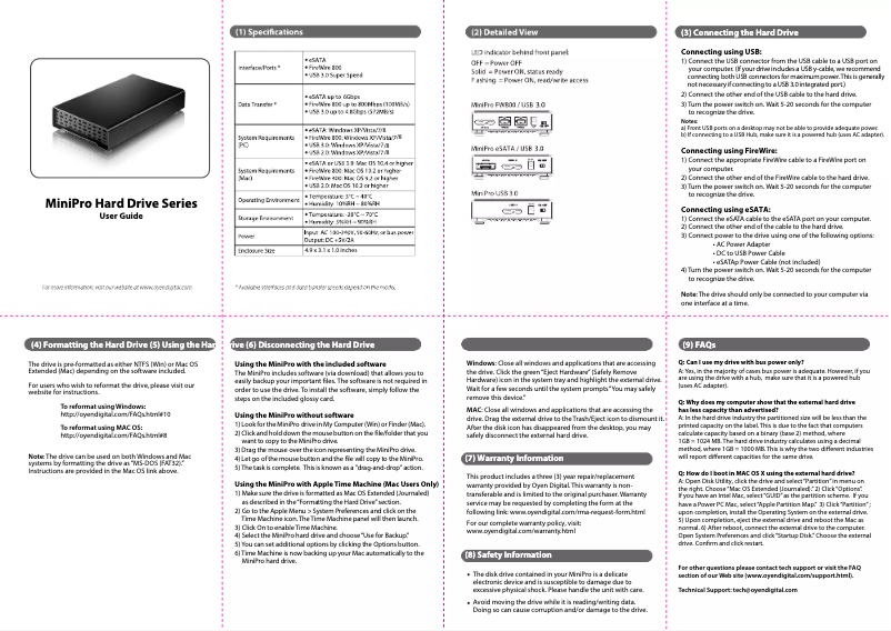 Image de la première page du manuel de l'appareil EN3-54-1000-M