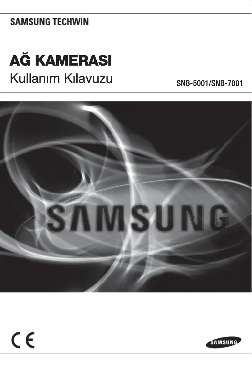 Page 1 de la notice Manuel utilisateur Samsung SNB-7001P