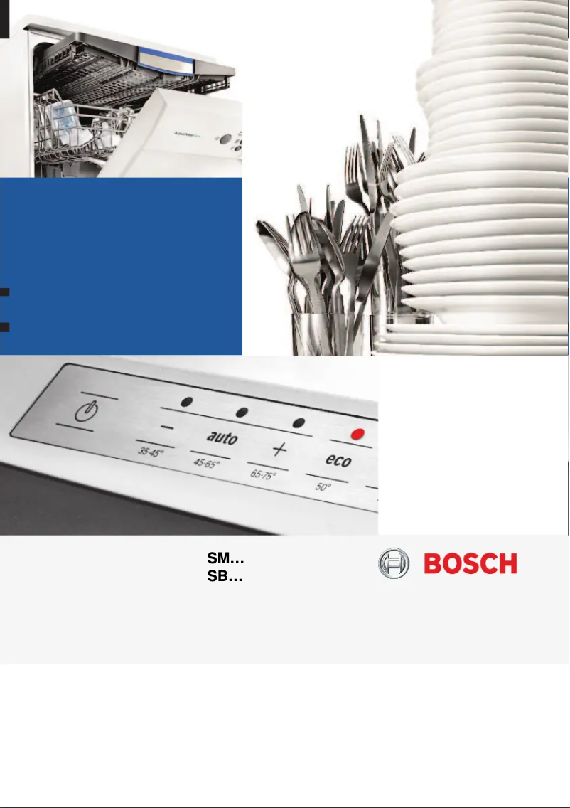 Image de la première page du manuel de l'appareil SBV58M90EU