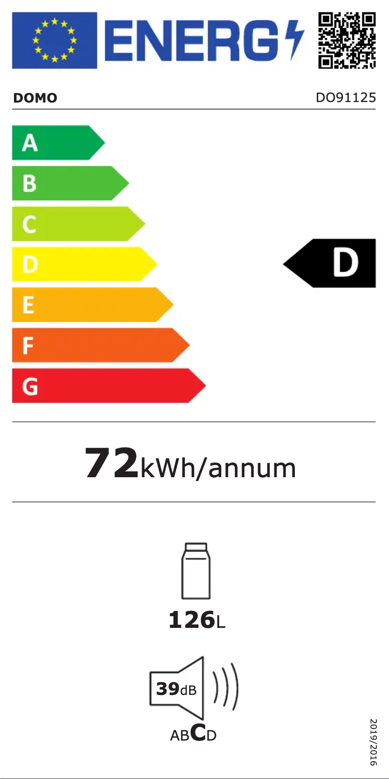 Image de la première page du manuel de l'appareil DO91125