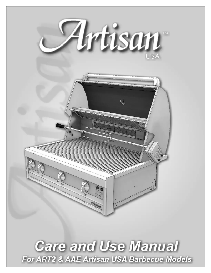 Page n°1 - Manuel utilisateur Artisan AAEP36NG