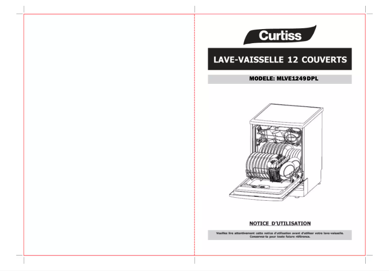 Image de la première page du manuel de l'appareil MLVE 1249 DPL