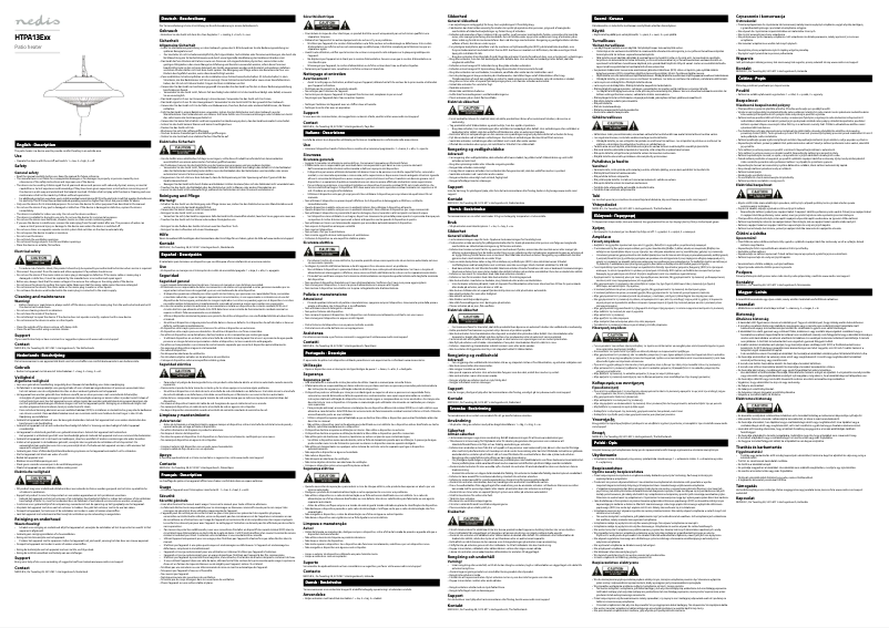 Image de la première page du manuel de l'appareil HTPA13EBK