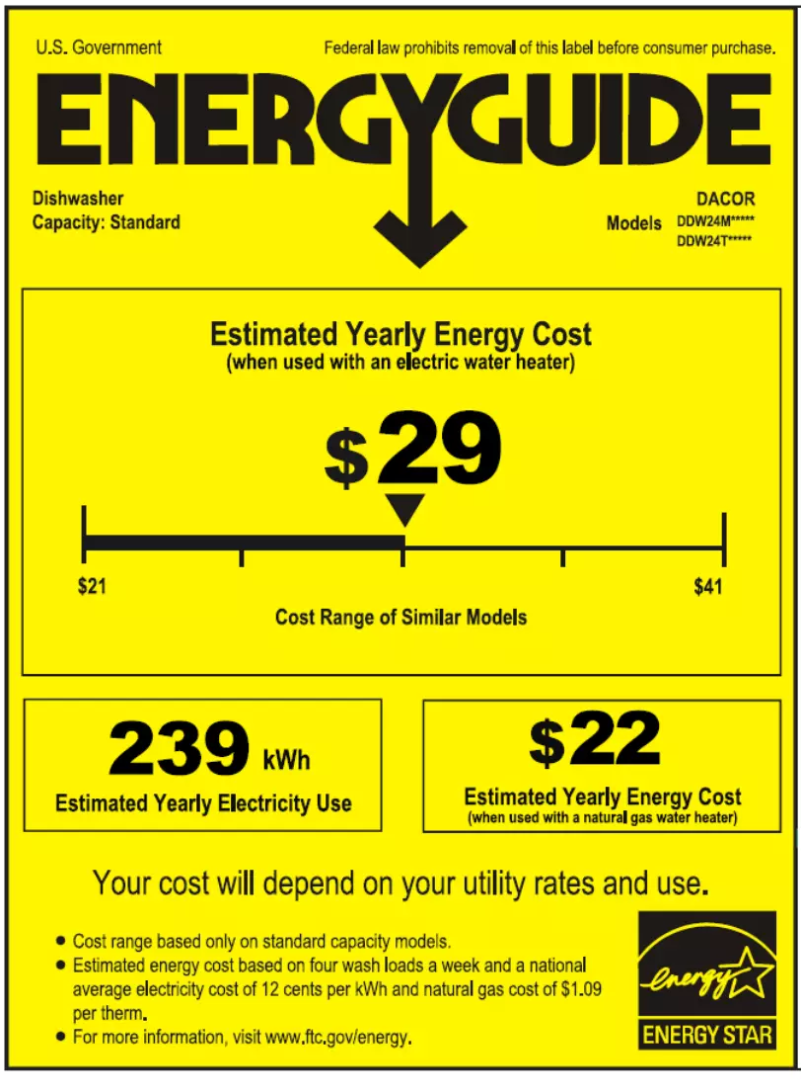 Image de la première page du manuel de l'appareil DDW24M999US
