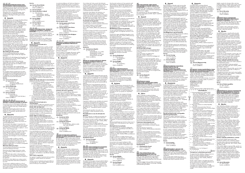 Page n°1 - Manuel utilisateur Miomare HG05995B