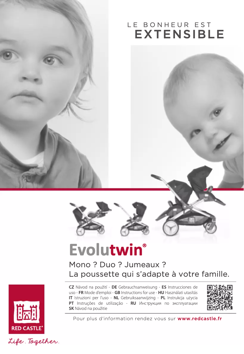 Page 1 of the manual User Manual Red Castle Evolutwin