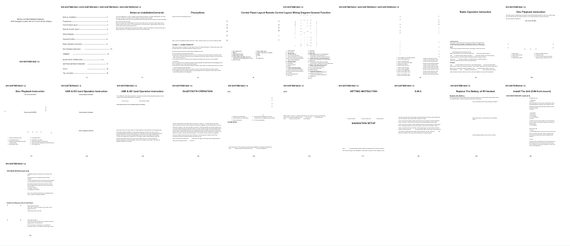 Image de la première page du manuel de l'appareil XM-2DTSBN6214