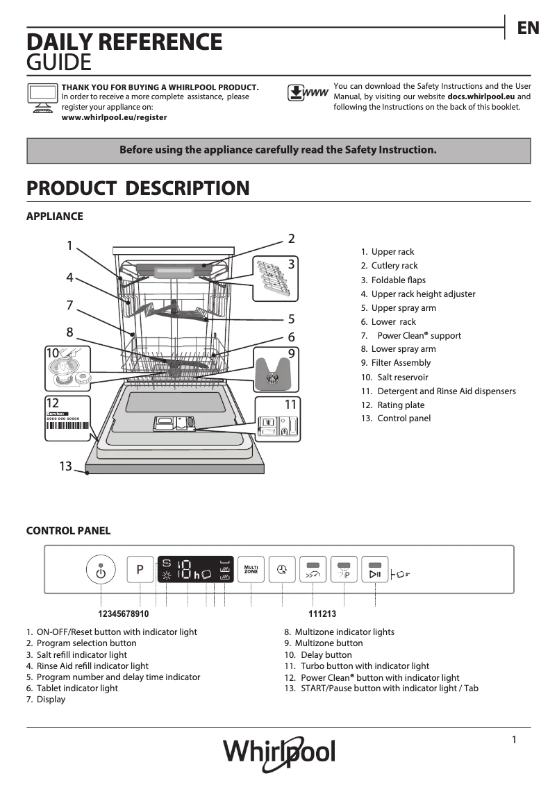 Image de la première page du manuel de l'appareil WIO 3T133 PFE
