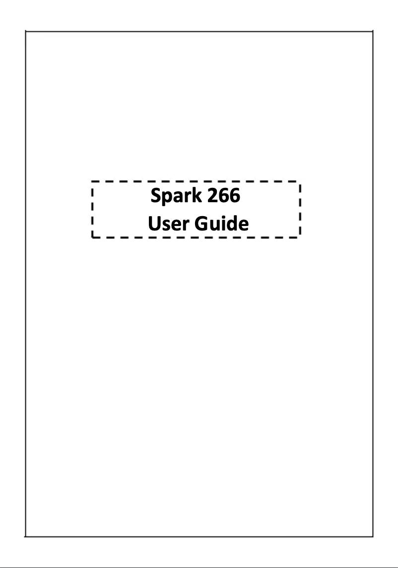 Page n°1 - Manuel utilisateur Lava Spark 266