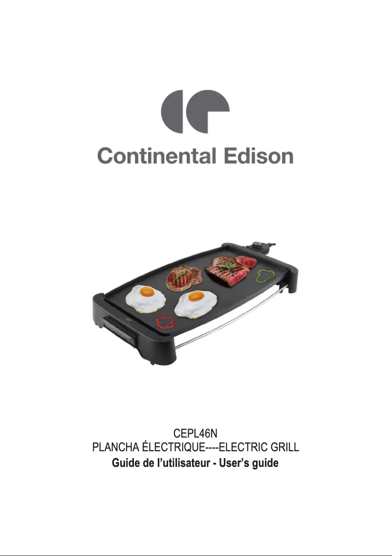 Image de la première page du manuel de l'appareil CEPL46N