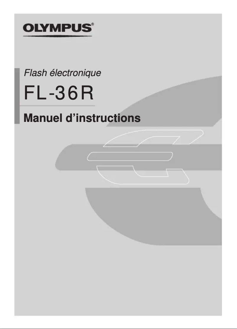Image de la première page du manuel de l'appareil FL‑36R