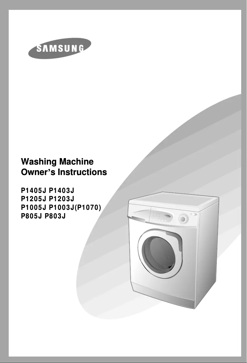Page n°1 - Manuel utilisateur Samsung P1205J