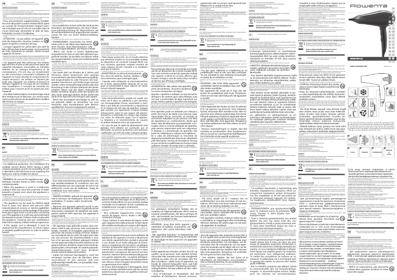 Image de la première page du manuel de l'appareil Infini Pro CV8740
