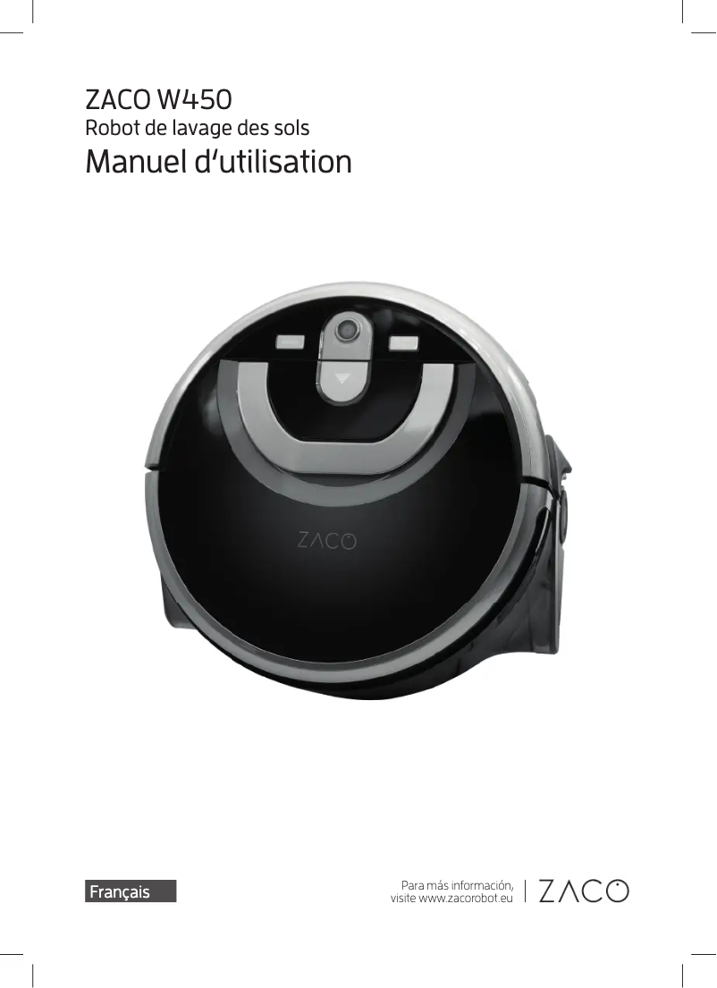Page n°1 - Manuel utilisateur Zaco W450