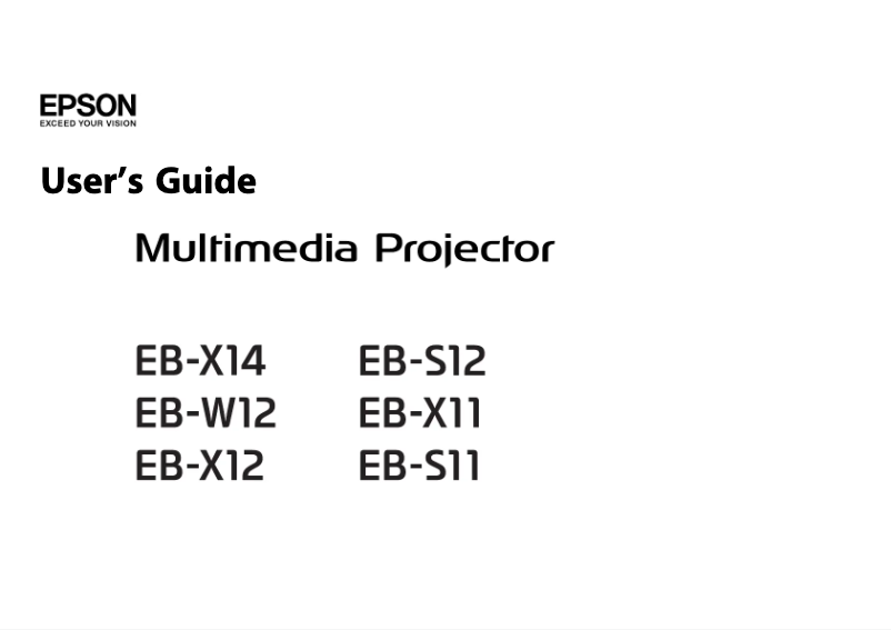 Imagen de la primera página del manual del dispositivo EB-W12